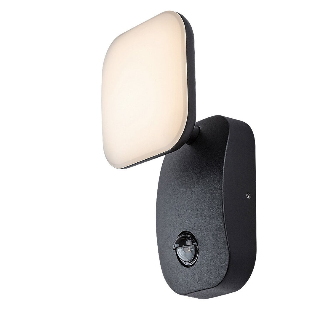 Lampada Rabalux, lampada da parete, per esterni, LED 12W, sensore di movimento, IP44, Odiel
