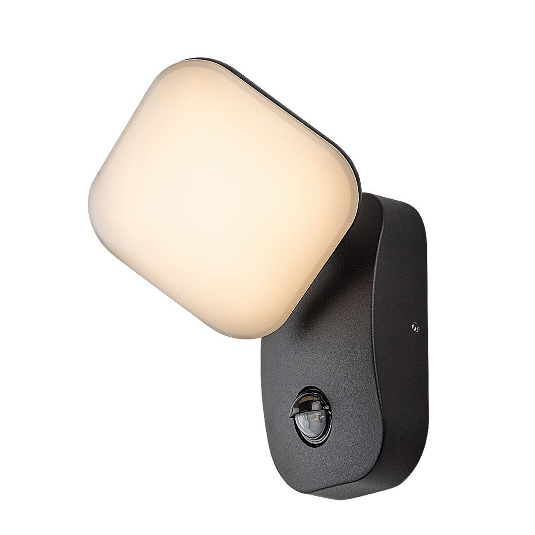 Lampada Rabalux, lampada da parete, per esterni, LED 12W, sensore di movimento, IP44, Odiel