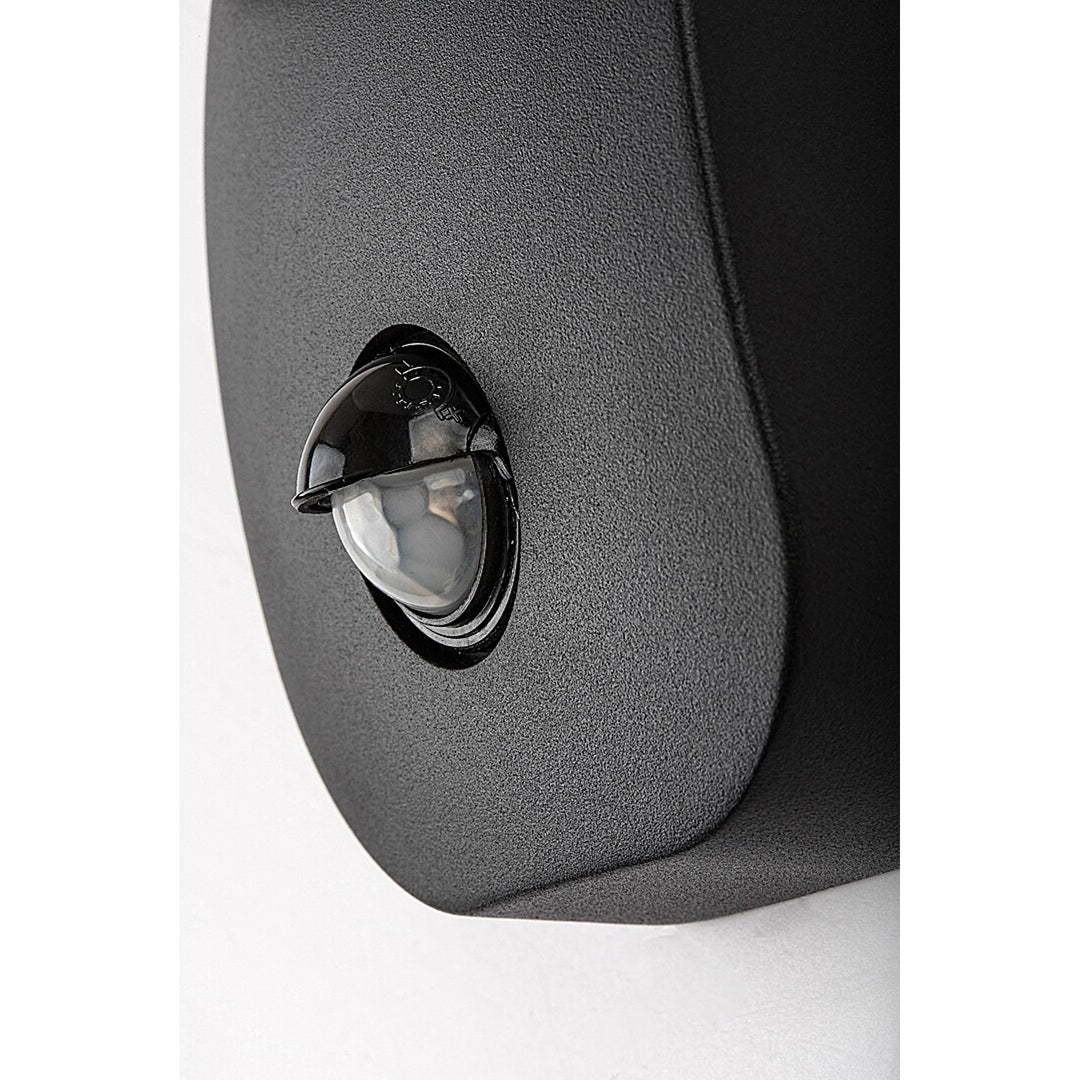 Lampada Rabalux, lampada da parete, per esterni, LED 12W, sensore di movimento, IP44, Odiel
