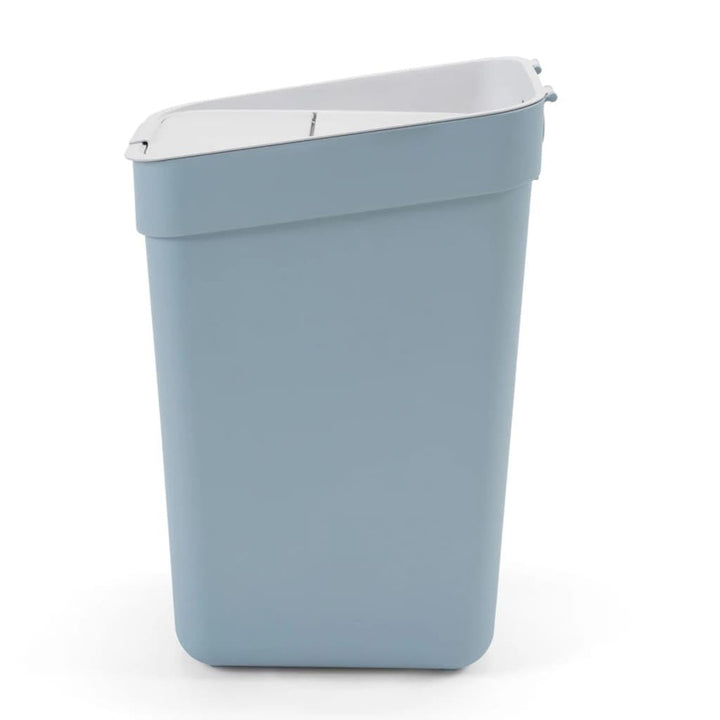 Cestino per rifiuti Curver, per il riciclaggio, 30 litri, grigio-blu, Ready To Collect