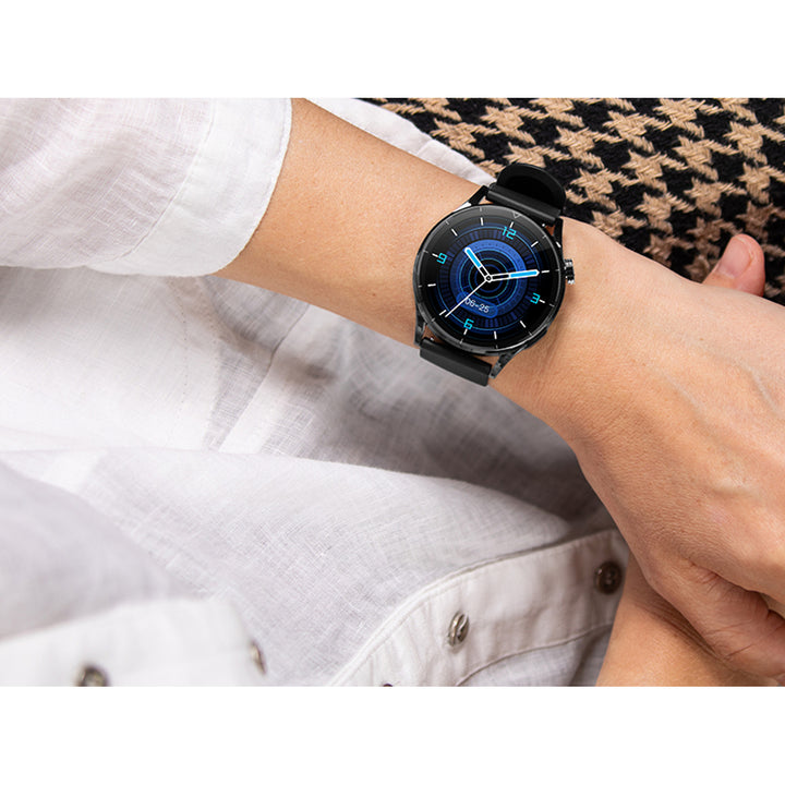 Smartwatch Tracer, Bluetooth 5.2, touch screen da 1,3", 70 modalità sportive, linea SM7 GP+