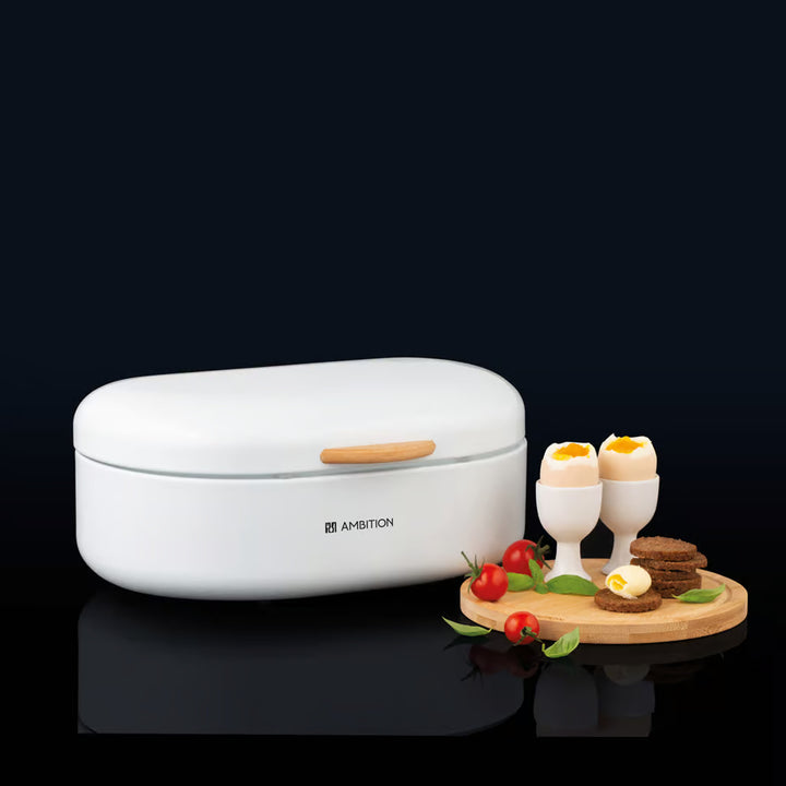 Pagnotta Ambition, acciaio, con manico in legno, bianco, 35 cm, Olivier