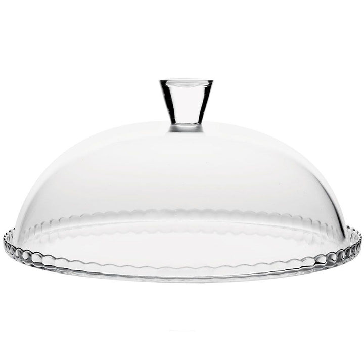 Piatto da portata Pasabahce, vetro, con paralume in vetro, 32 cm, Patisserie