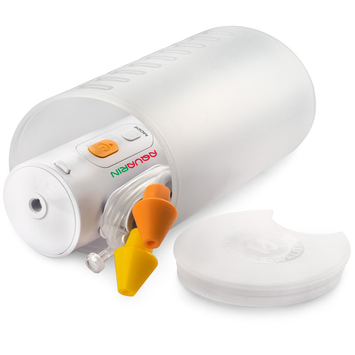 AQUARIN irrigatore, risciacquo nasale, contenitore da 900 ml, 2 attacchi, LD-N1