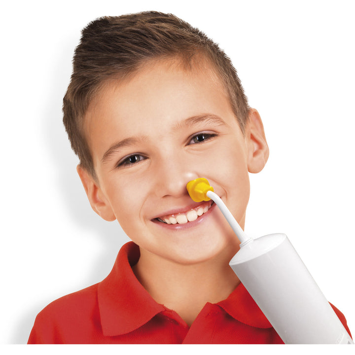 AQUARIN irrigatore, risciacquo nasale, contenitore da 900 ml, 2 attacchi, LD-N1