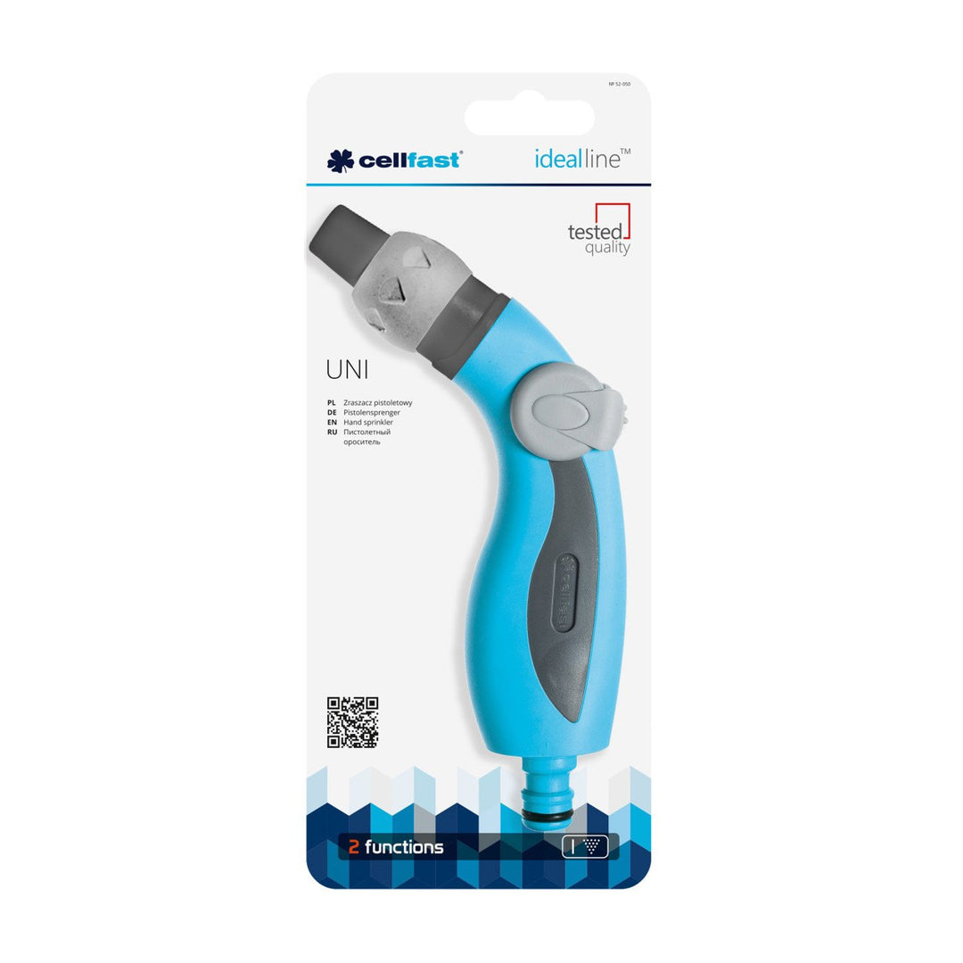 Irrigatore Cellfast, a pistola, regolabile in continuo, Uni Ideal