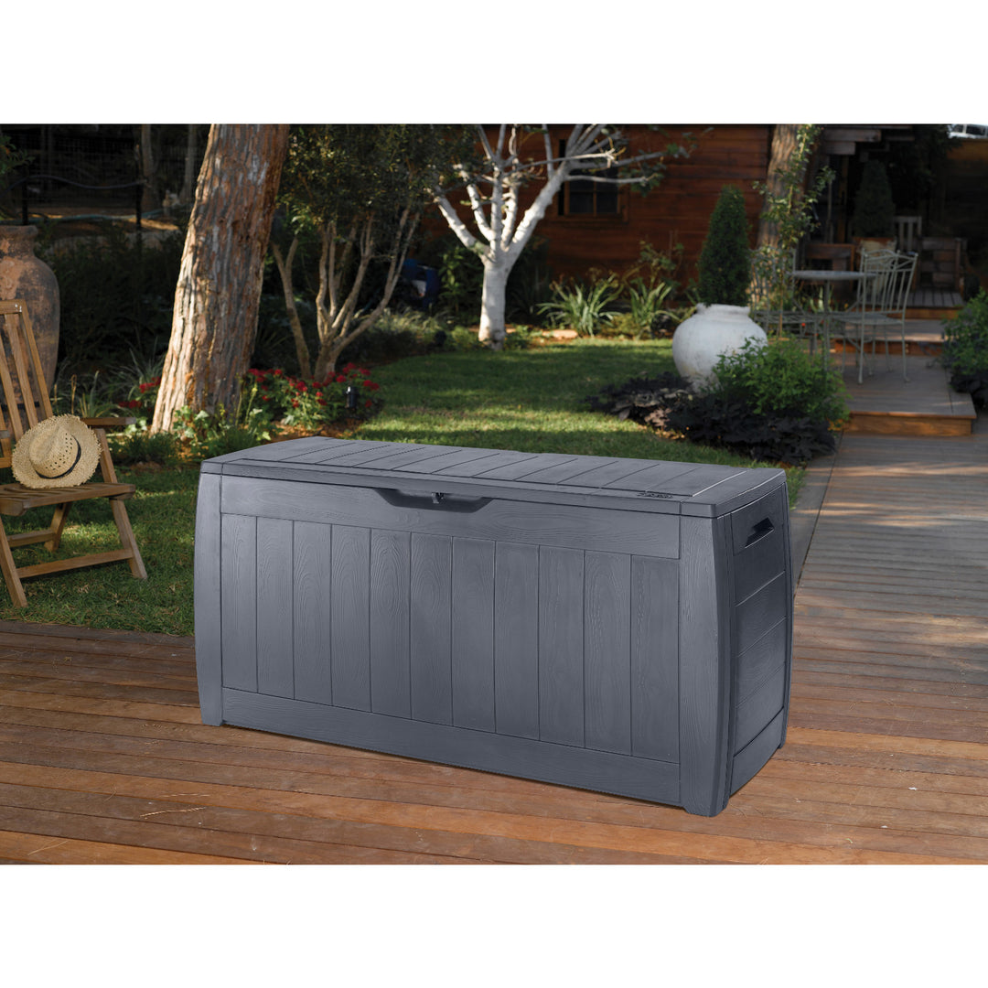 Cassetta da giardino Keter, 270l, grafite, Hollywood Garden box