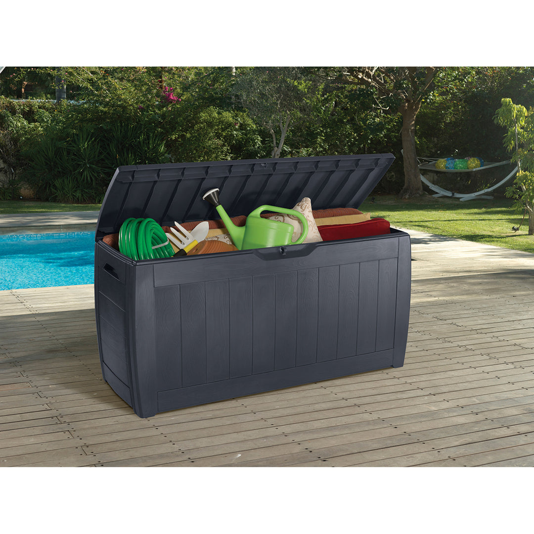 Cassetta da giardino Keter, 270l, grafite, Hollywood Garden box