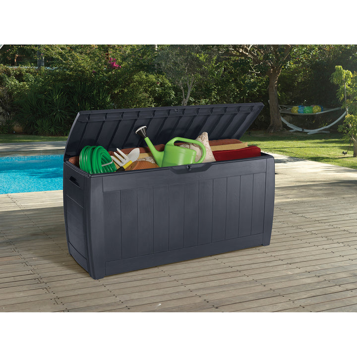 Cassetta da giardino Keter, 270l, grafite, Hollywood Garden box