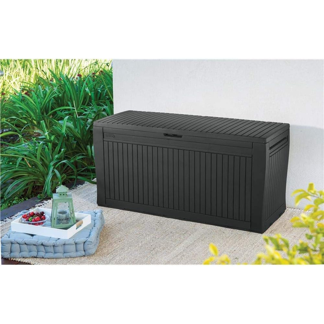 Cassetta da giardino, grafite, 270l, Comfy Storage Box