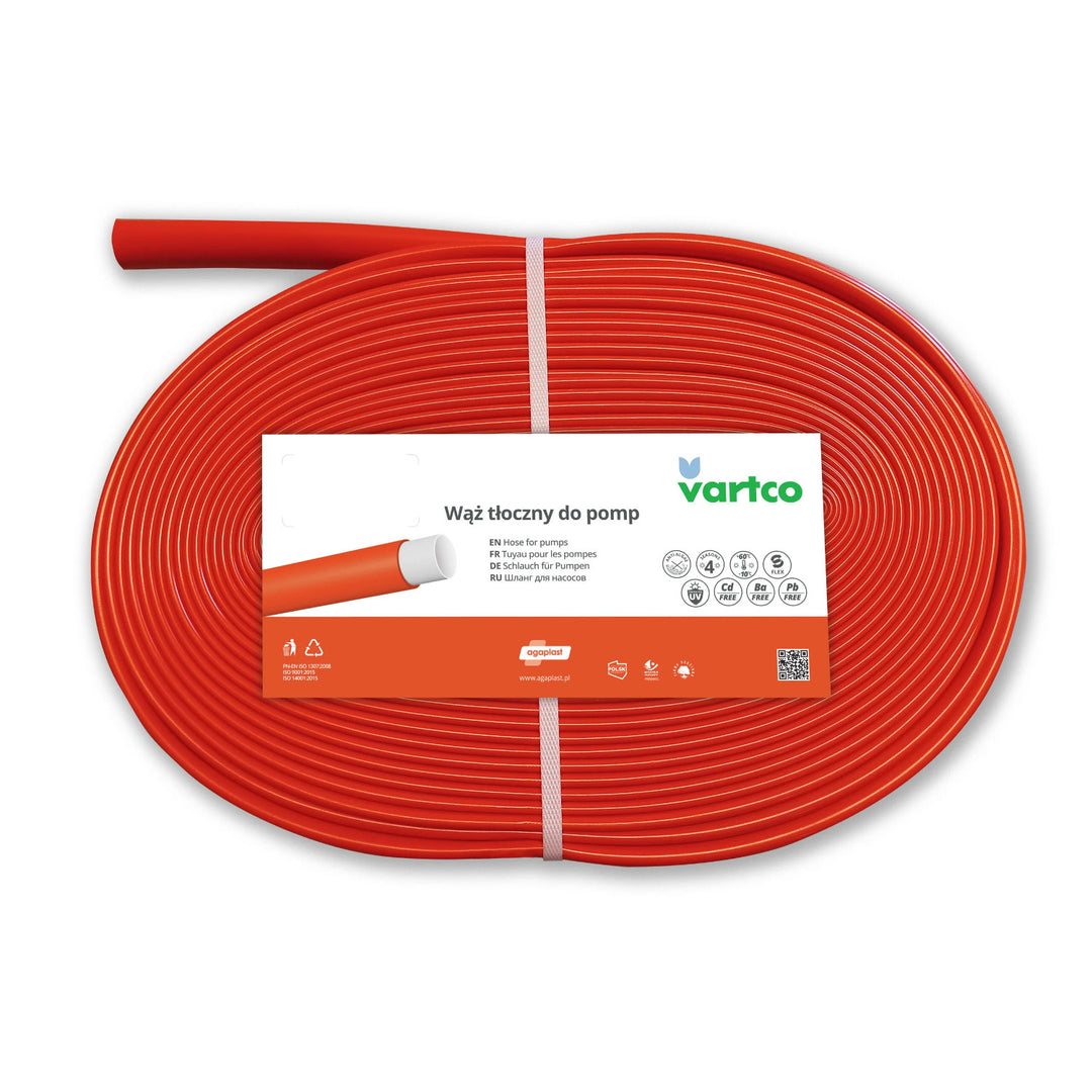 Tubo di mandata per pompe Vartco, diametro interno 25 mm, lunghezza 20 m, 1111250020