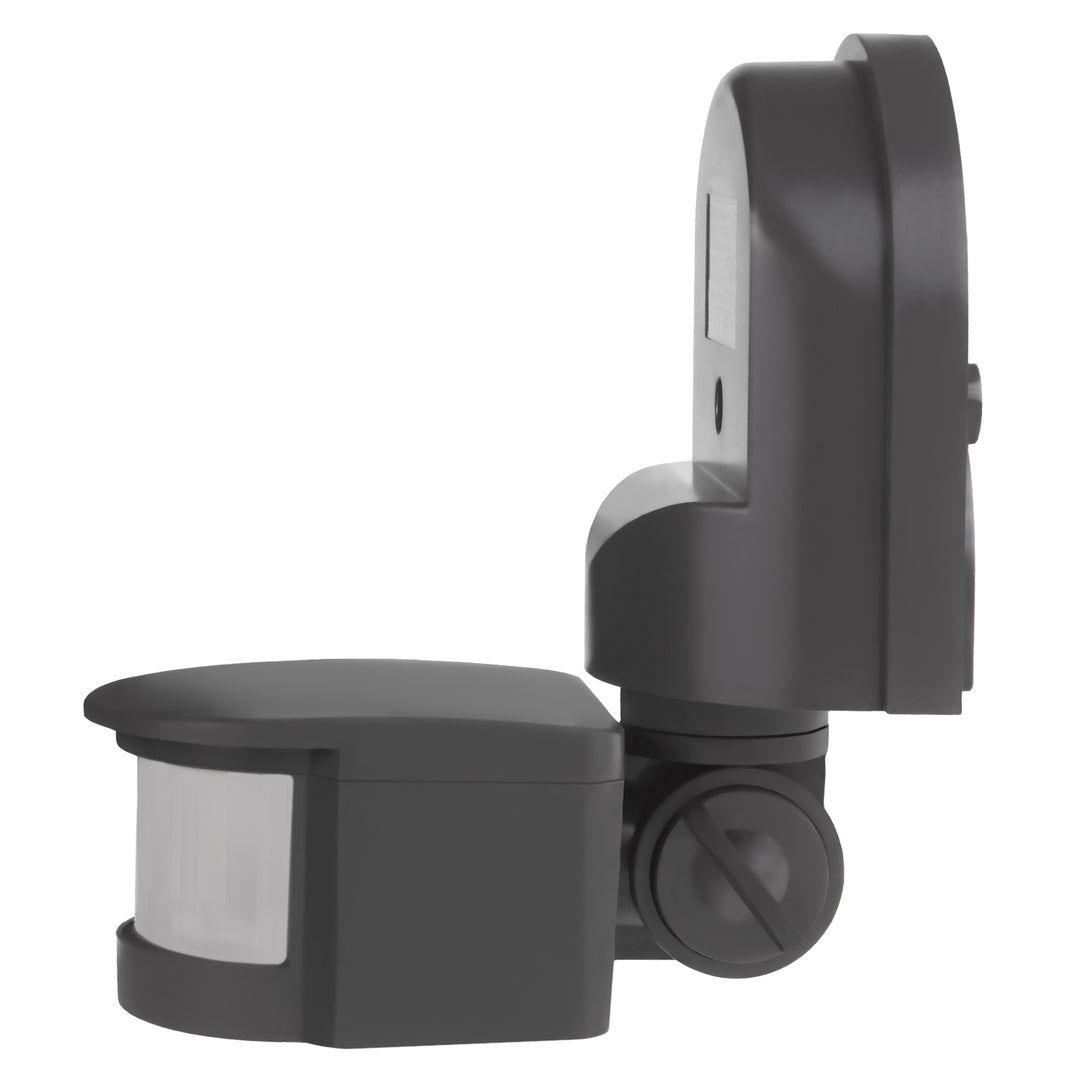 Sensore di movimento e crepuscolare a parete Maclean 180° max 1200W grigio MCE25 GR