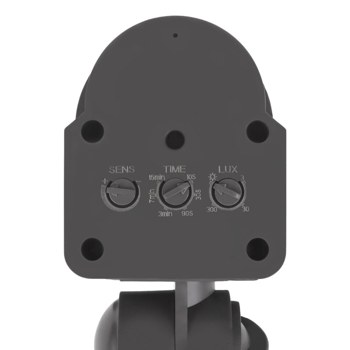Sensore di movimento e crepuscolare a parete Maclean 180° max 1200W grigio MCE25 GR