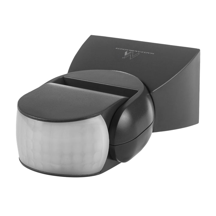 Rilevatore di movimento PIR a infrarossi Maclean IP65 grigio portata 12m MCE201 GR