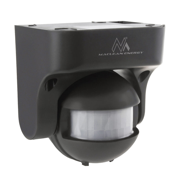 Rilevatore di movimento PIR a infrarossi Maclean IP44 grigio portata 12m carico massimo 800/1200W MCE358 GR