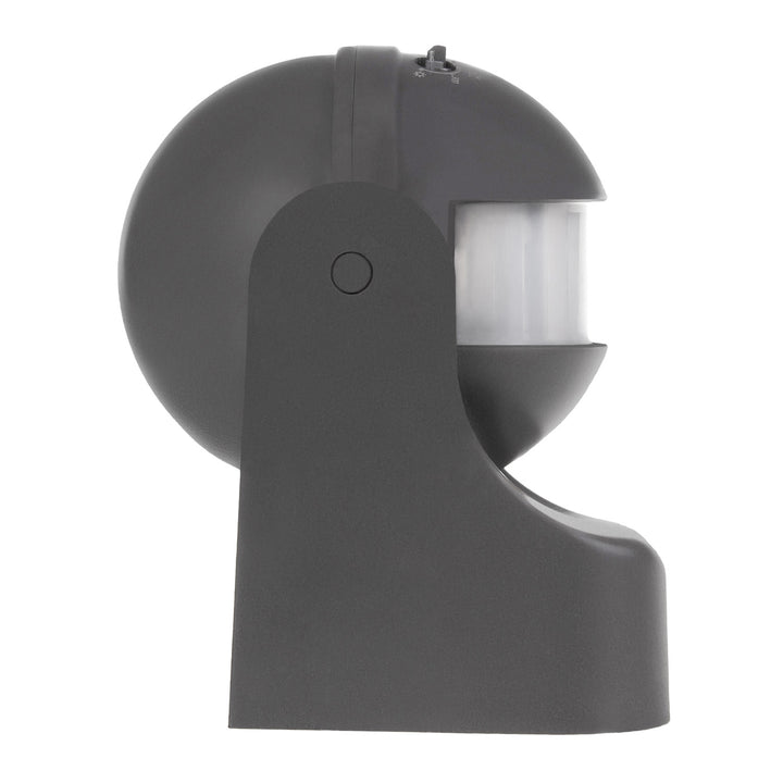 Rilevatore di movimento PIR a infrarossi Maclean IP44 grigio portata 12m carico massimo 800/1200W MCE358 GR