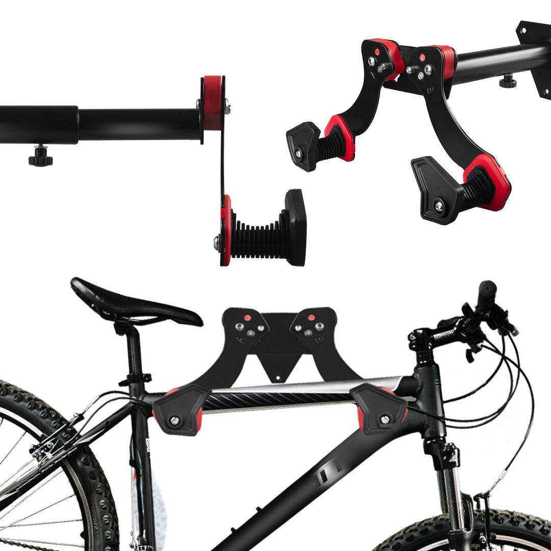 Supporto a parete per bicicletta in acciaio Maclean carico massimo 30 kg MC-449