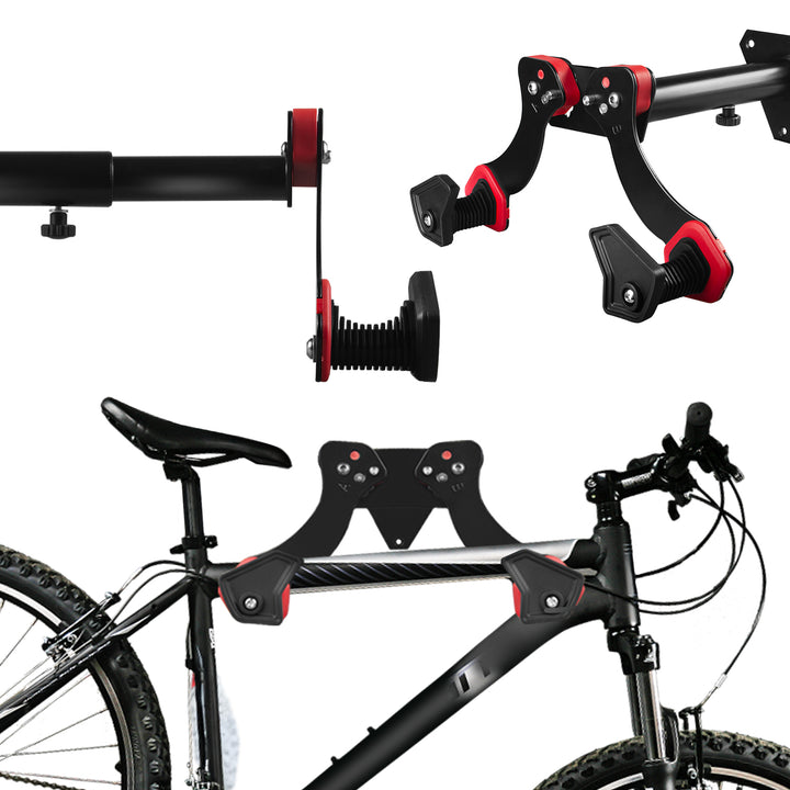 Supporto a parete per bicicletta in acciaio Maclean carico massimo 30 kg MC-449