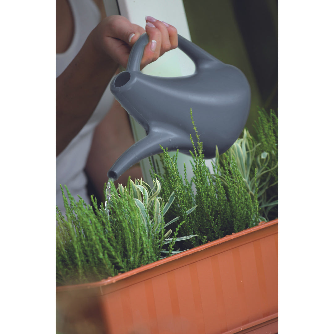 Prosperplast, Annaffiatoio da giardino, 1,5l, antracite, Eos
