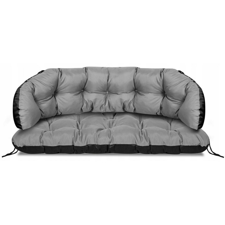 Cuscino da giardino AIO, per panca, divano, impermeabile, grigio, 100/50 cm, PODKANA190/40