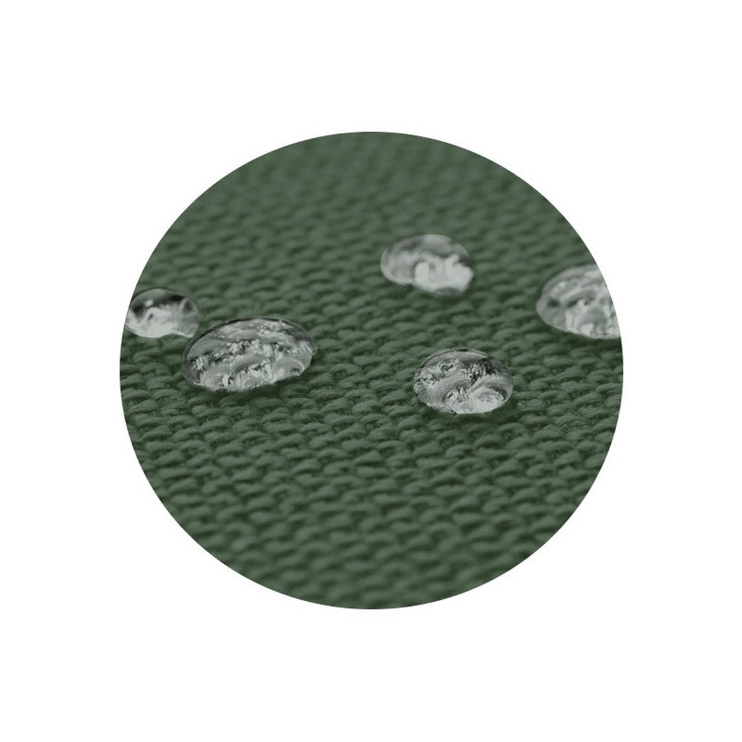 Set da giardino verde 180x60x50cm + 2 cuscini 42 x 42 cm