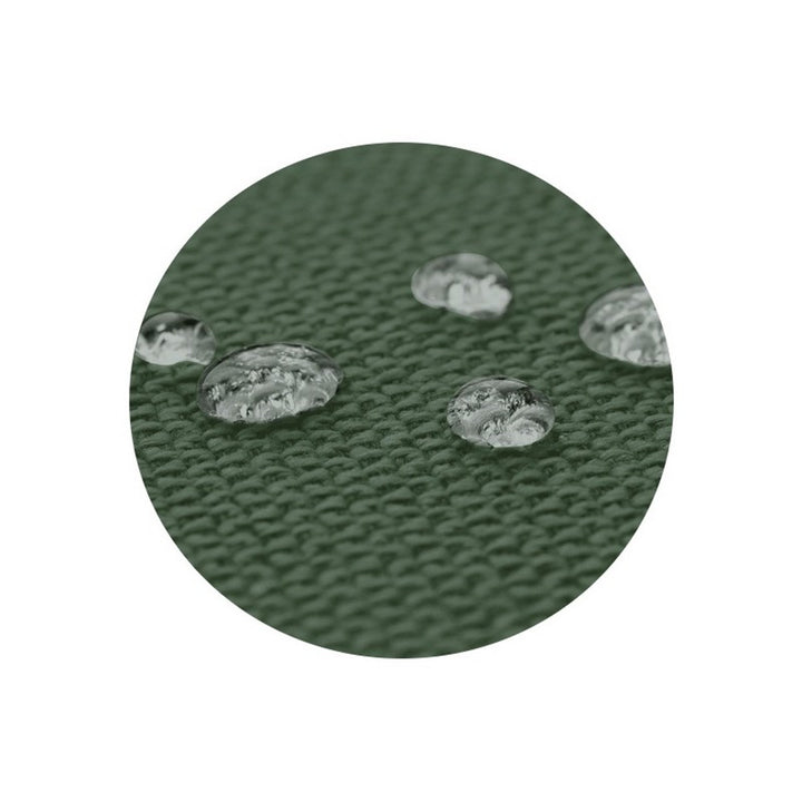 Set da giardino verde 180x60x50cm + 2 cuscini 42 x 42 cm