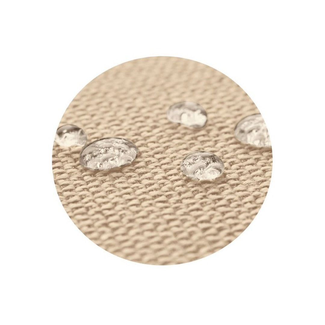 Set da giardino per panca, altalena, colore beige 150x60x50cm + 2 cuscini 42 x 42 cm