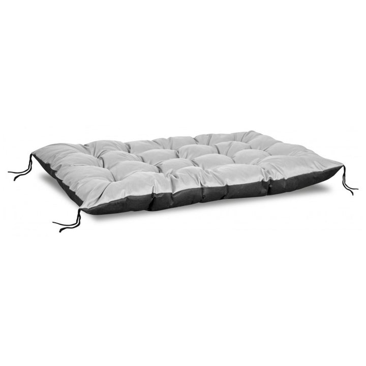 Cuscino impermeabile da giardino per panchina europallet, grigio chiaro 120x80 cm