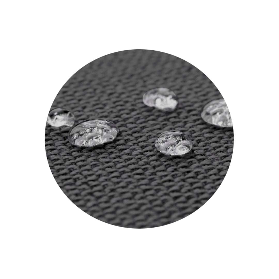 Cuscino impermeabile da giardino per panchina europallet nero 120x80 cm in nero