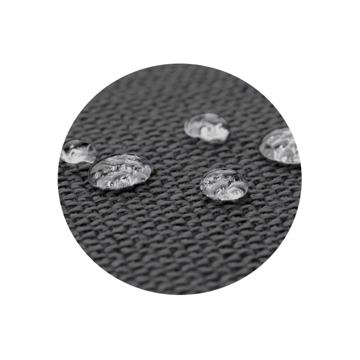 Cuscino impermeabile da giardino per panchina europallet nero 120x80 cm in nero