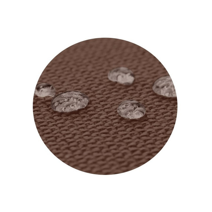 Cuscino per panchina da giardino di europallets , colore marrone 120x40 cm