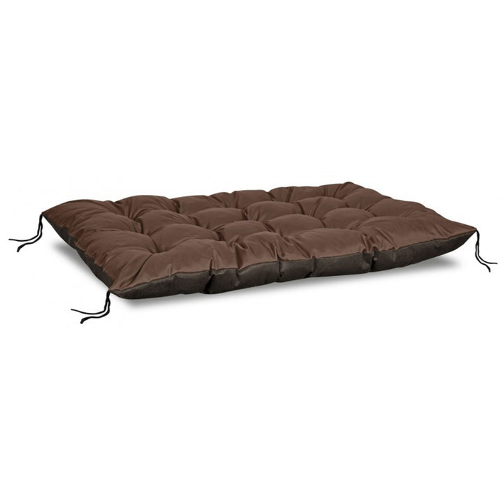 Cuscino impermeabile da giardino per panchina  europallet 120x80 cm, colore marrone