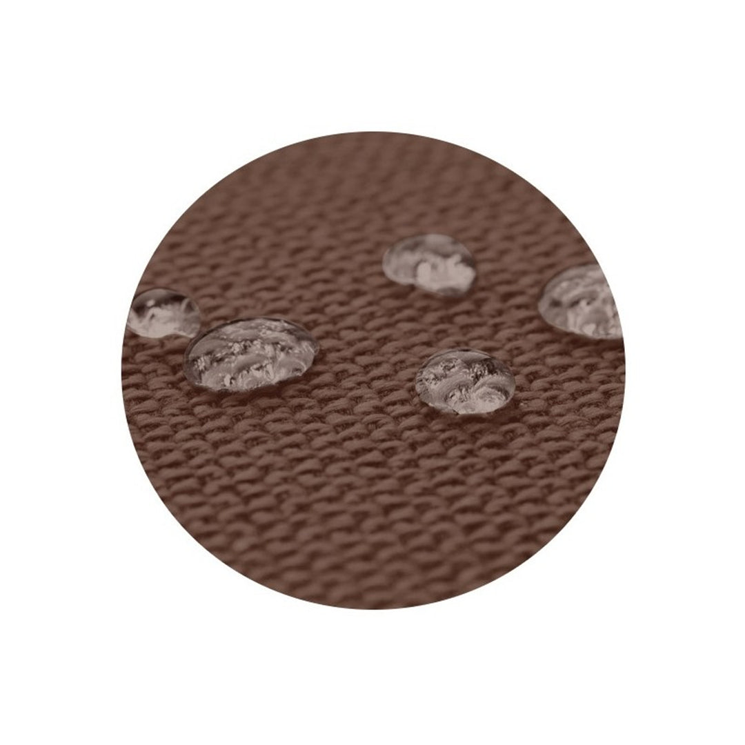 Cuscino impermeabile da giardino per panchina  europallet 120x80 cm, colore marrone