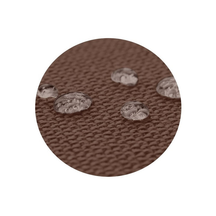 Cuscino impermeabile da giardino per panchina  europallet 120x80 cm, colore marrone