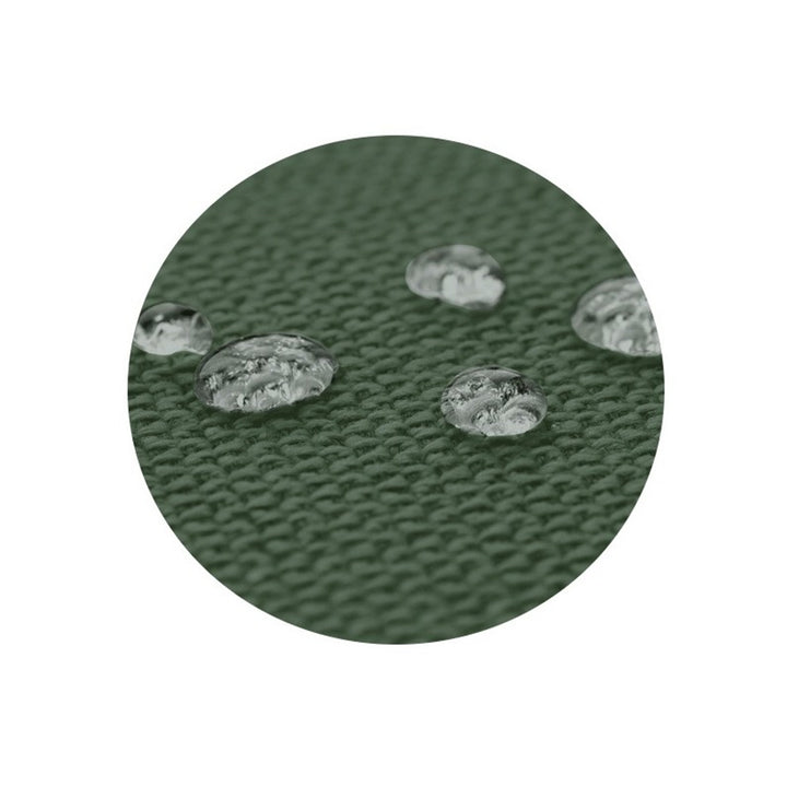 Cuscino da giardino 112x113 cm per sedia sospesa tipo nido di cicogna impermeabile verde