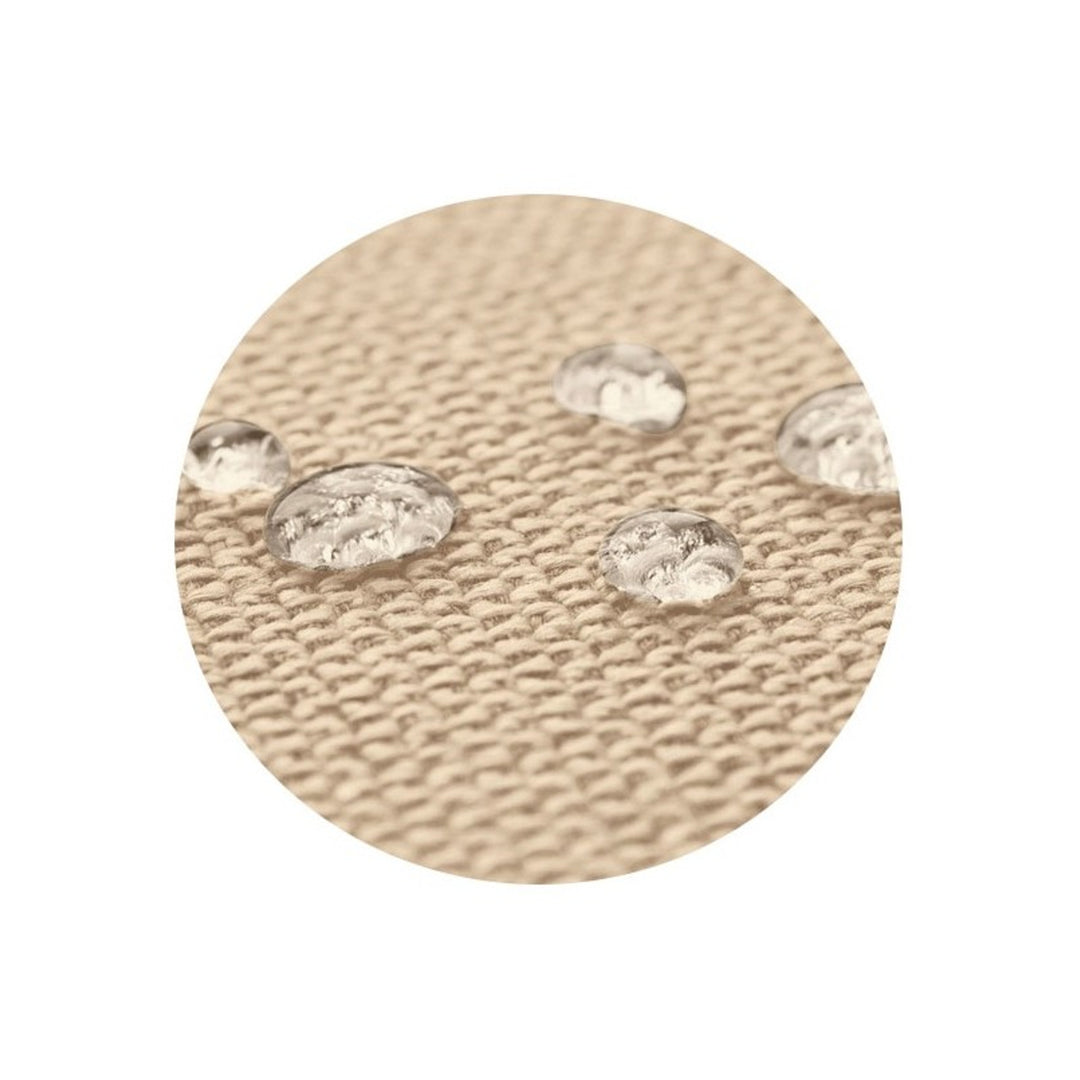 Cuscino da giardino 112x113 cm per sedia sospesa tipo nido di cicogna impermeabile beige