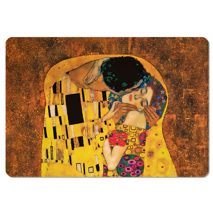 Tappetino da scrivania per tastiera e mouse, in feltro, 50x70 cm, Kissing