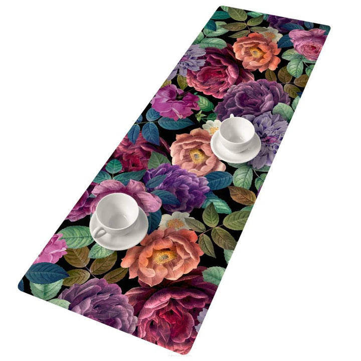 Tovaglia da tavola Bertoni, runner in feltro, 115x40cm, motivo Enigma
