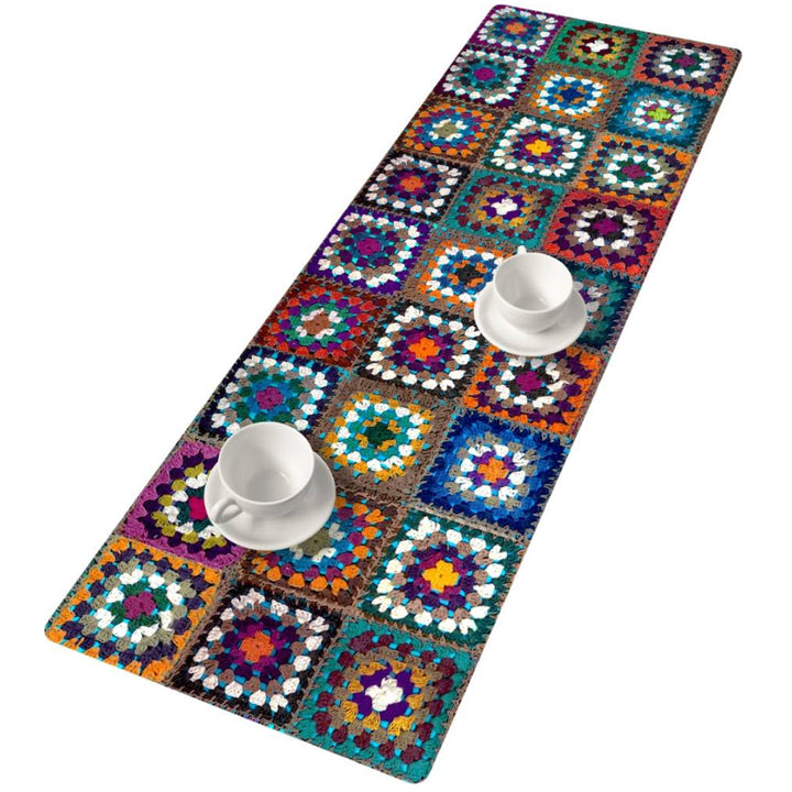 Tovaglia da tavola Bertoni, runner in feltro, 115x40cm, motivo: Frania
