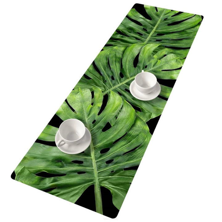 Tovaglia da tavola Bertoni, runner in feltro, 115x40cm, motivo Galapagos Night