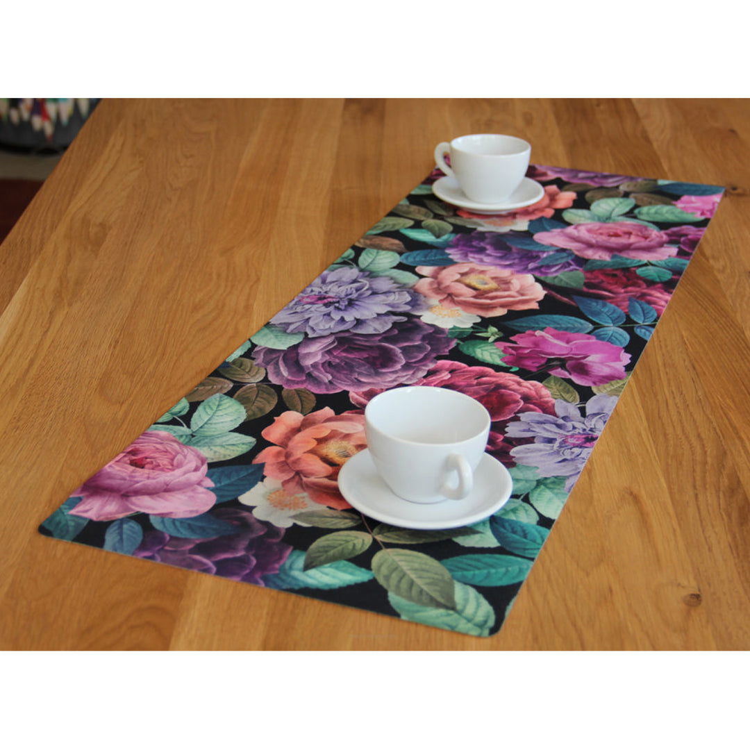 Tovaglia da tavola Bertoni, Runner in feltro, 95x33 cm, motivo Enigma