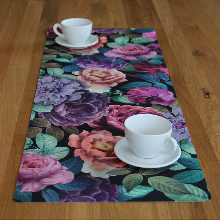Tovaglia da tavola Bertoni, Runner in feltro, 95x33 cm, motivo Enigma