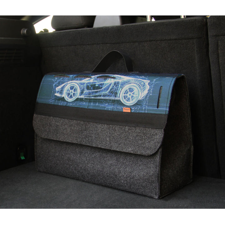 Borsa Arco Design, organizer da bagagliaio, 46x20cm, B-LUX Automotive