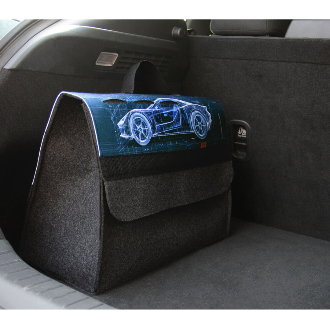 Borsa Arco Design, organizer da bagagliaio, 46x20cm, B-LUX Automotive