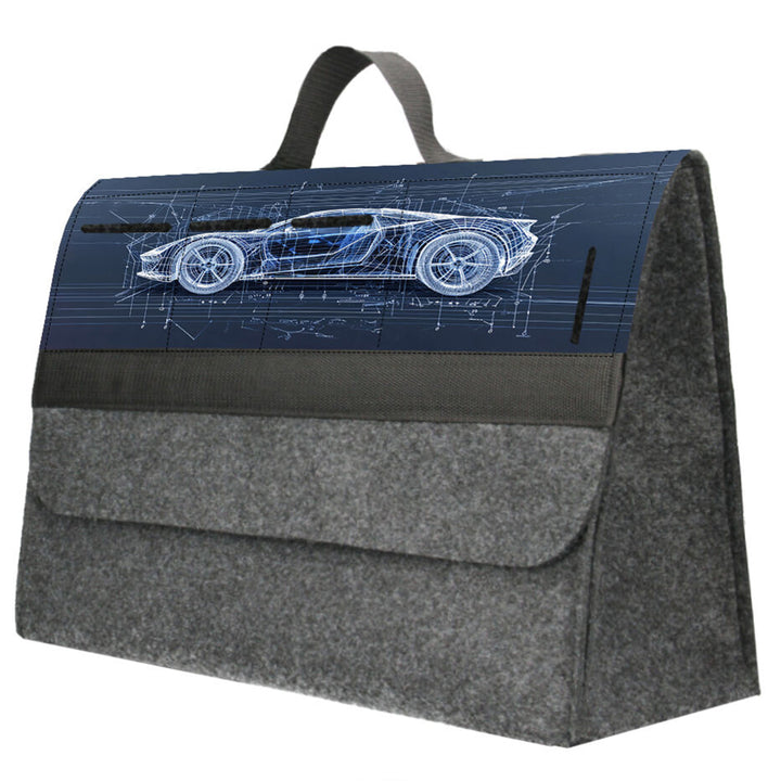 Borsa Arco Design, organizer da bagagliaio, 46x20cm, B-LUX Automotive