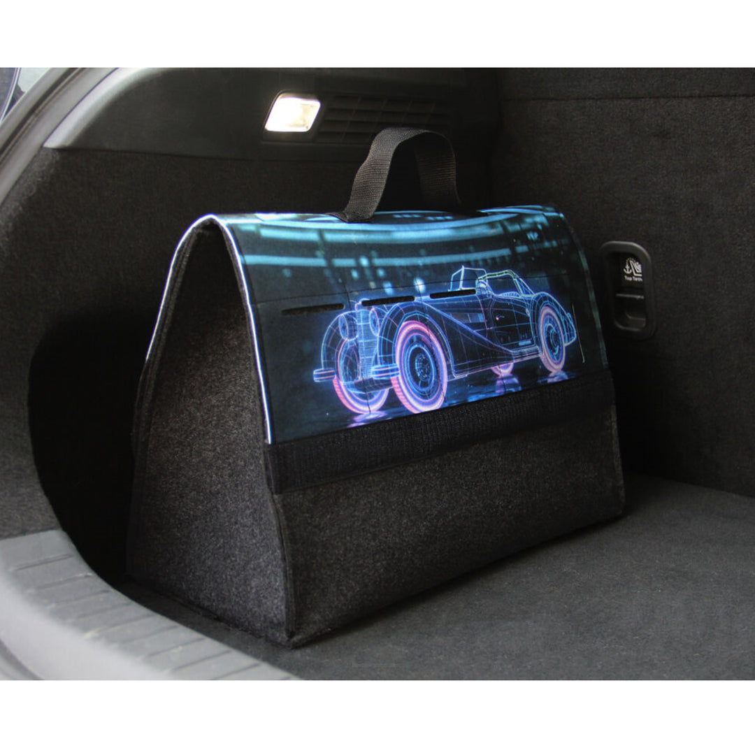 Borsa Arco Design, organizer da bagagliaio, 46x20cm, B-LUX Oldtimer