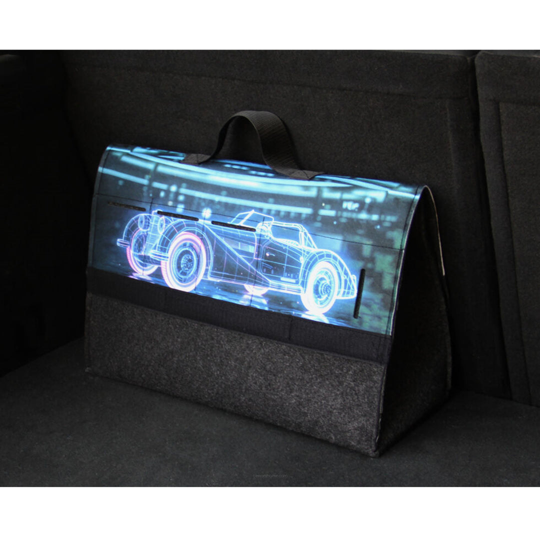 Borsa Arco Design, organizer da bagagliaio, 46x20cm, B-LUX Oldtimer
