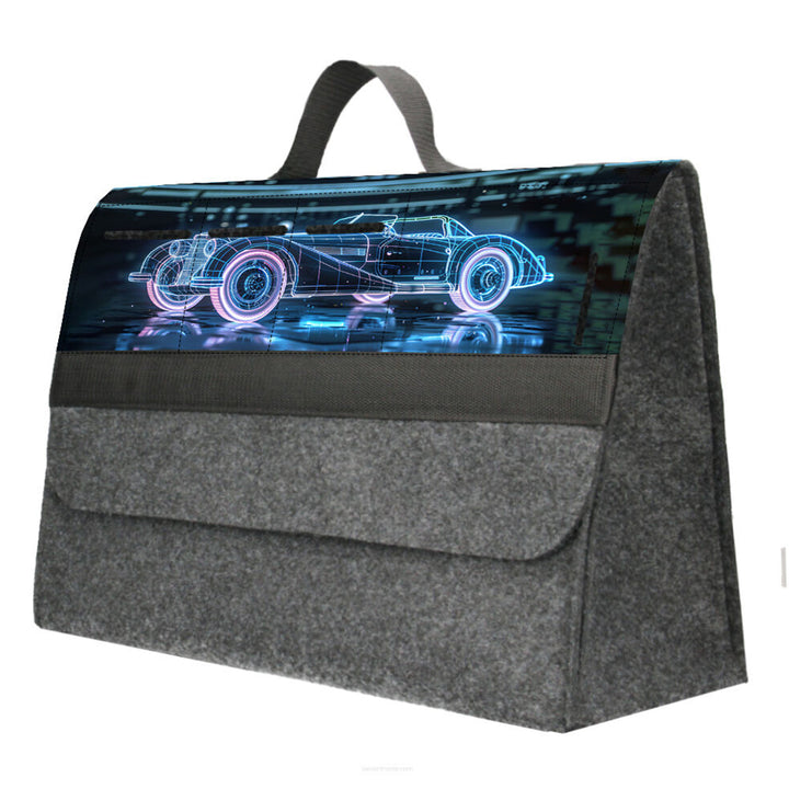 Borsa Arco Design, organizer da bagagliaio, 46x20cm, B-LUX Oldtimer