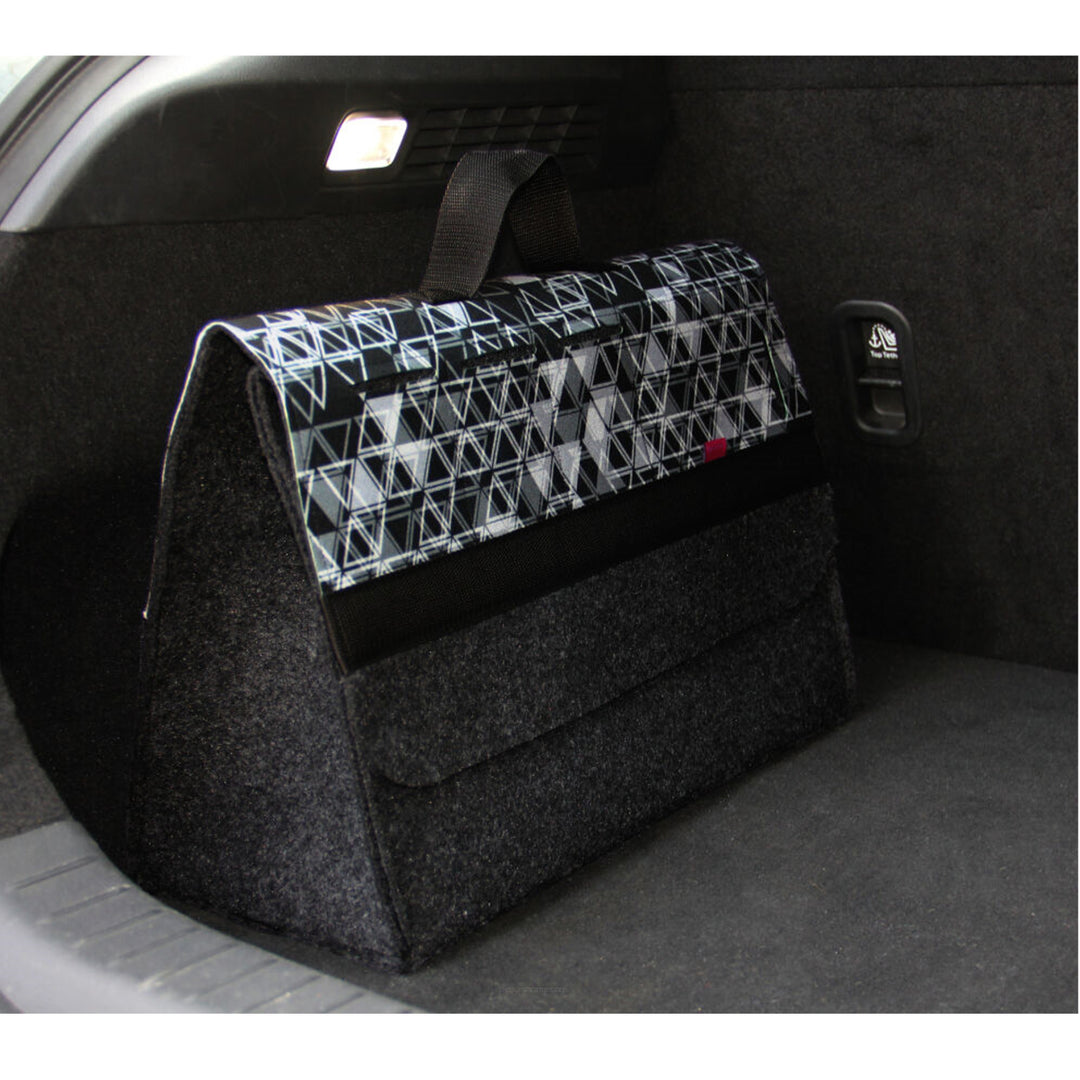 Borsa Arco Design, organizer da bagagliaio, 46x20cm, B-LUX Triangle