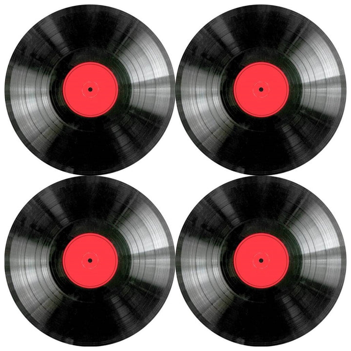 Set di tovagliette Bertoni, 4 pezzi, rotonde, diametro 33 cm, Vinile